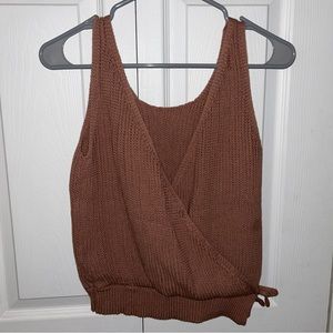 Sweater Tank Top